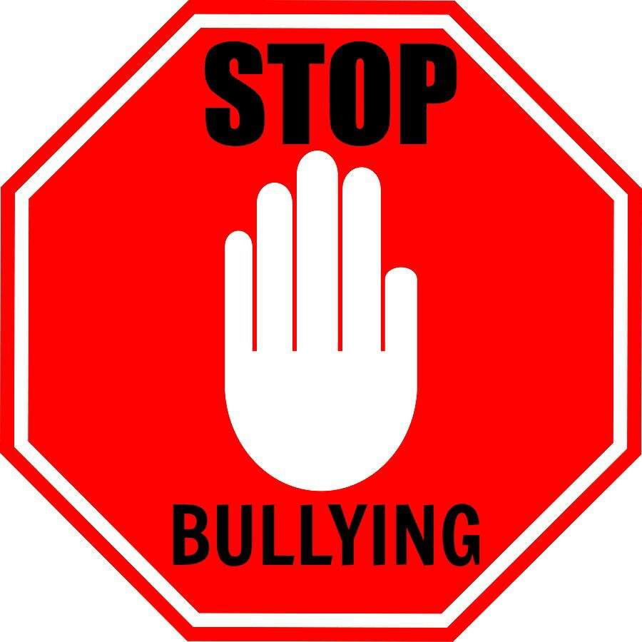 señal STOP bullying Precoin Prevención