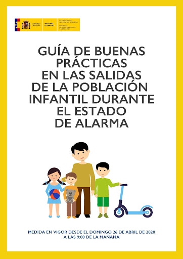 Coronavirus: guía de buenas prácticas para los paseos con menores de 14 ...